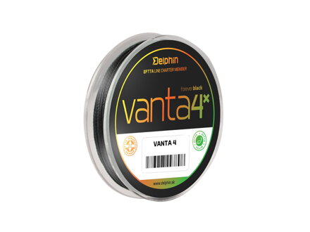Šnúra Delphin VANTA 4 - 0,16mm 7,20kg 15m