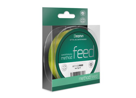 Delphin Method FEED žltá 5000m - 0,28mm 14,3lbs