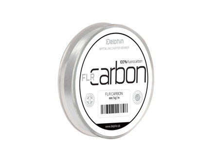 Delphin FLR CARBON - 100% fluorokarbón transp. 20m - 0,40mm 22,2lbs