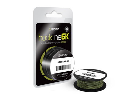 Delphin HOOKLINE 6K grass 20m - 15lbs