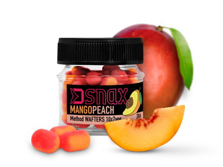 Nástraha D SNAX WAFT 10x7mm/20g | Mango-Broskyňa