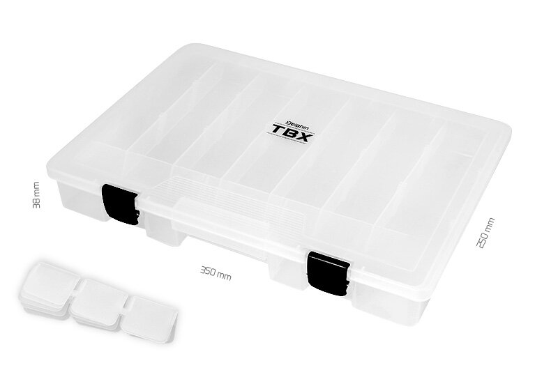 Krabica Delphin TBX One 350-8P Clip - 350x250x38mm Krabica Delphin TBX One 350-8P Clip - 350x250x38mm