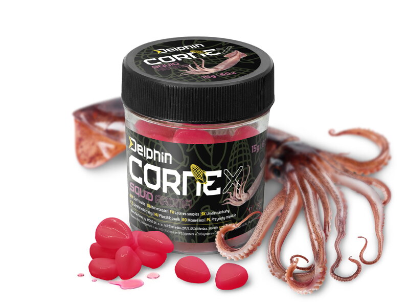 Umelá nástraha Delphin CorneX Pop Up / 60ks - Squid Umelá nástraha Delphin CorneX Pop Up / 60ks - Squid