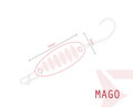 Plandavka Delphin MAGO - 2g SNOW Hook #8