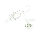 Plandavka Delphin LIFO - 2.5g NUCLEO Hook #8