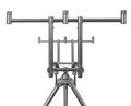 Tripod Delphin TPX3 Silver - pre 3 prúty