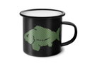 Smaltovaný hrnček Delphin CARPO - 350ml