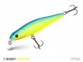 Wobler Delphin WOBBY JERK-SH - 6,5g/8cm/Susp./PHANTOM