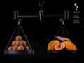 Vyvážené boilies Delphin BreaX/PassionKRILL - Krill-Mango/16mm/100g