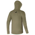 Giants Fishing Funkčné tričko s dlhým rukávom UV50+Hoodie Olive Green