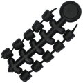 Giants Fishing Zarážka na háčik Hook Bead for Ronnie Rig Black 20ks