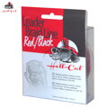 Nadväzcová šnúra Hell-Cat Leader Braid Line Red/Black 20m