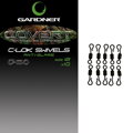 Gardner Obratlíky Covert C-Lok Swivels, vel.12, 10ks