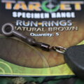 Gardner Priebežné krúžky na záťaž Target Run Rings Green, 5ks