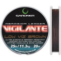 Pletená šnúra Gardner Vigilante brown 20m