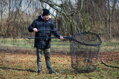 Giants Fishing Podberák Deluxe Landing Net Rubber 85x75cm