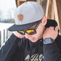 Giants Fishing Šiltovka Flat Cap Grey/Black