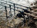 Giants Fishing Stojan Black Rod Pod 3 Rods