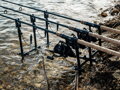 Giants Fishing Stojan Black Rod Pod 3 Rods