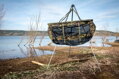 Vážiaci plávajúci sak Giants Fishing Weigh Sling Floating Luxury Camo XL