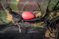 Vážiaci plávajúci sak Giants Fishing Weigh Sling Floating Luxury Camo XL