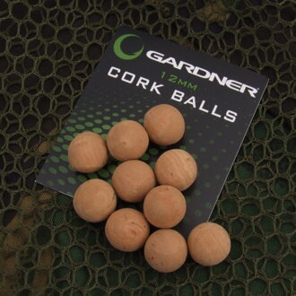Korkové guličky Gardner Cork Balls 12mm, 10ks