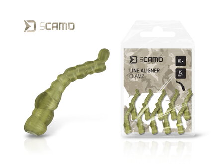 Vlasové rovnátko Delphin sCAMO CLAMZ / 10ks - 15mm