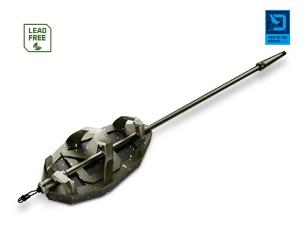 Krmítko bez olova Delphin Method QUIX ECO - XL / 50g