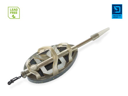 Krmítko bez olova Delphin Method QUIX ECO L - 20g