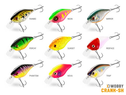 Wobler Delphin WOBBY CRANK-SH - 8g/5cm/Float./NOVA