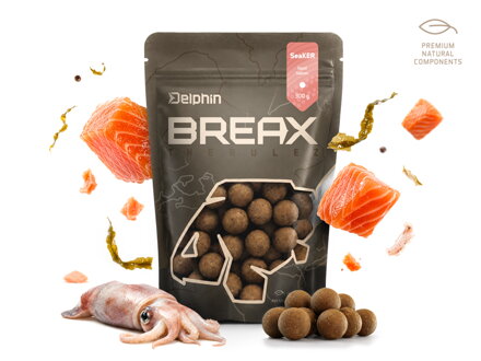 Boilies Delphin BreaX / SeaKER - Squid-Losos/20mm/300g