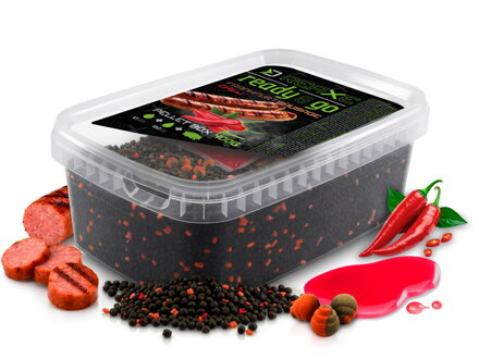 Pellet box Delphin Reaxe READY&GO - Frankfurtská klobása-Chilli/400g