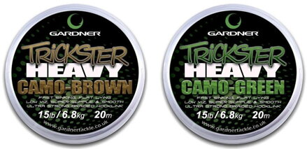 Pletená šnúra nadväzcová  Gardner Trickster Heavy 20m/15lb