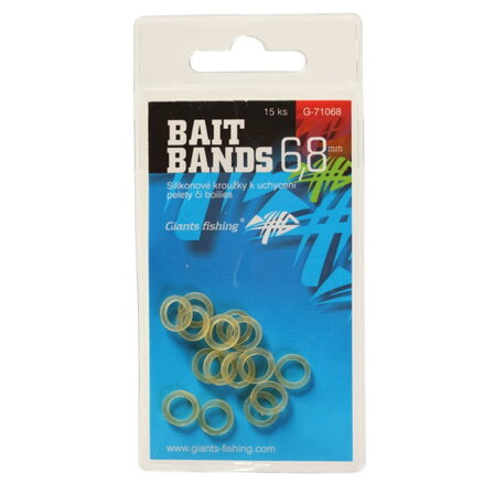 Giants Fishing Silikónové krúžky Bait Bands 4,8mm/15pc