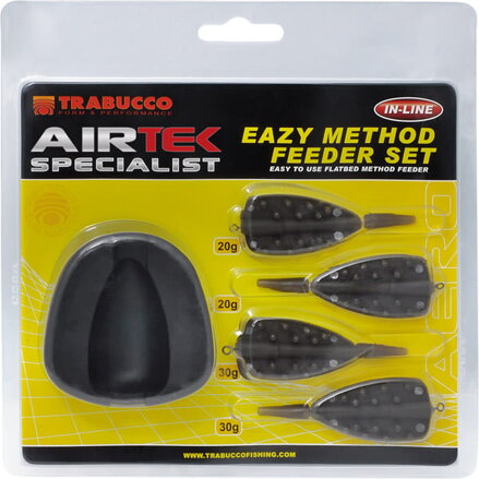 Trabucco AirTek Eazy Method Feeder Set 20+30+M 5pcs