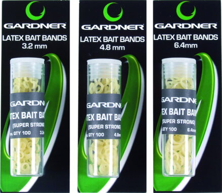 Gardner Silikónové krúžky Latex Bands 3,2mm