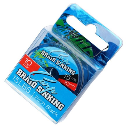 Pletená šnúra Giants Fishing Carp Braid Sinking 15lbs/10m Pitch Black