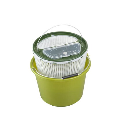 Plastica Panaro prechovávacie vedro 116/12 l zelená oliva