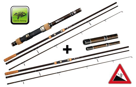 Prút Giants Fishing LXR Carp 12ft 3lb AKCE 1+1 ZDARMA!