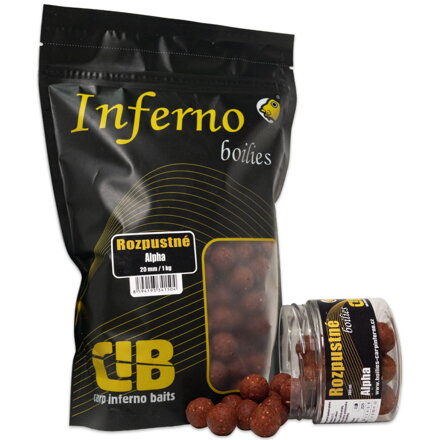 Carp Inferno Rozpustné Boilies Hot Line Alpha 20mm