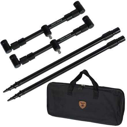 Giants Fishing Sada hrázd Gaube Buzzer Bar Set 2 Rods Black