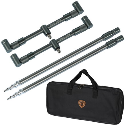 Giants Fishing Sada hrázd Gaube Buzzer Bar Set 2 Rods Silver