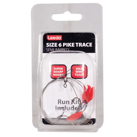 Dravcový systém Leeda Pike Trace  Semi-Barbed vel.6