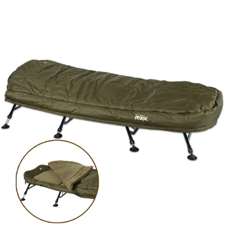 Giants Fishing Lehátko + spacák Bedchair/Sleeping Bag System RWX