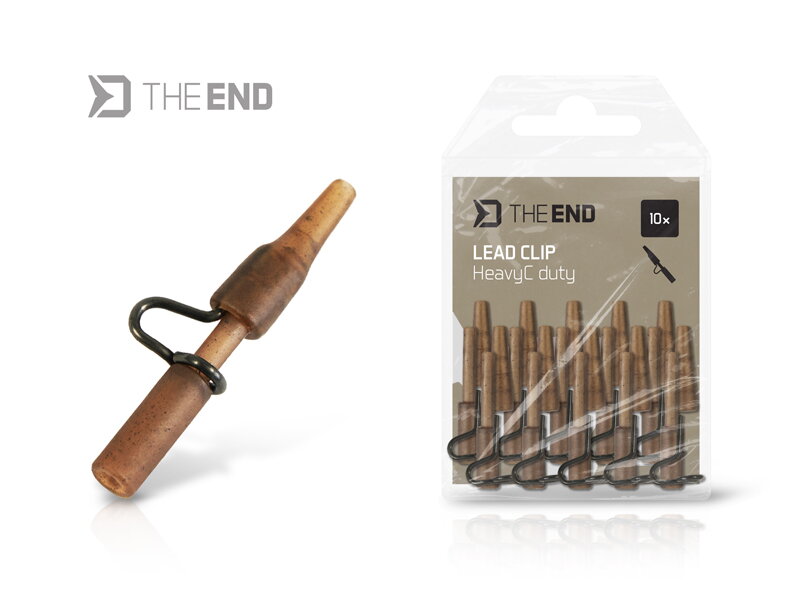 Klip na olovo HeavyC duty Delphin TheEND / 10ks - Ground