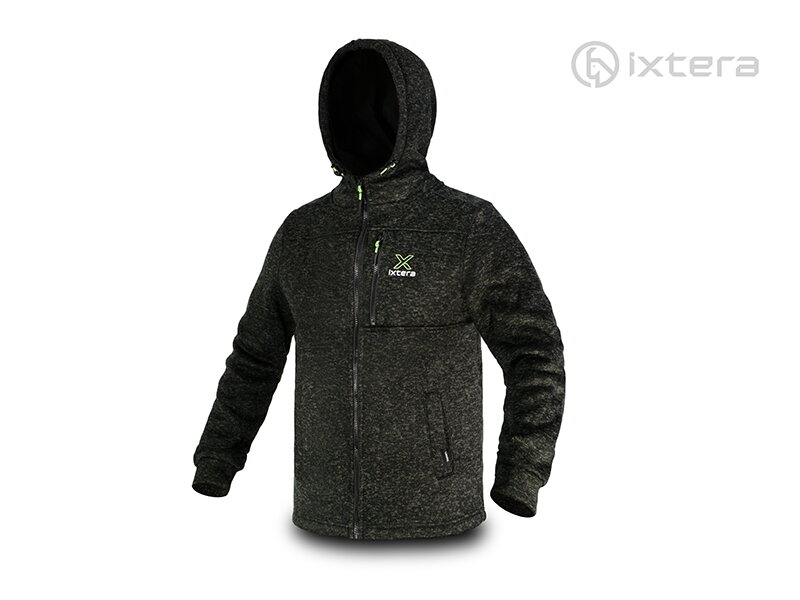 Outdoorová mikina s kapucňou Ixtera CAMOTIC - S