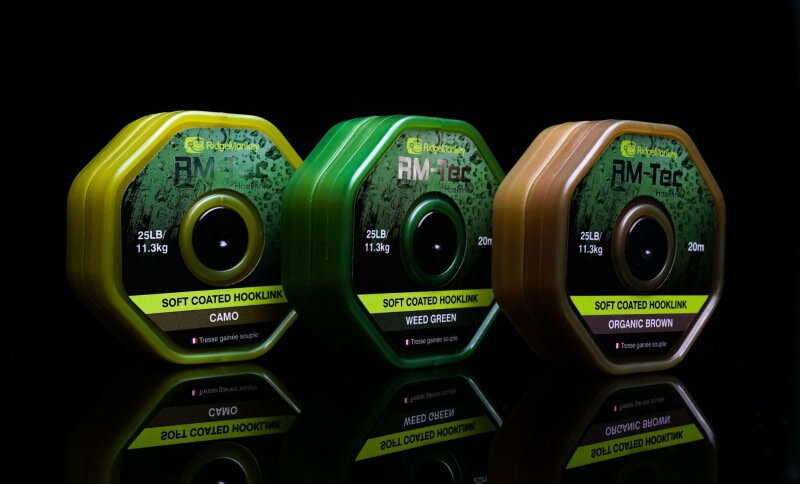 RidgeMonkey RM-TEC Soft Coated šnúra s poťahom 25lb/20m