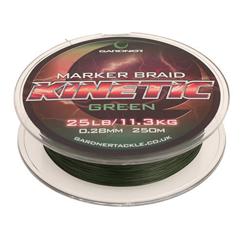 Pletená šnúra Gardner Kinetic Marker Braid 250m, 25lb (11.3kg) 0.28mm Pletená šnúra Gardner Kinetic Marker Braid 250m, 25lb (11.3kg) 0.28mm