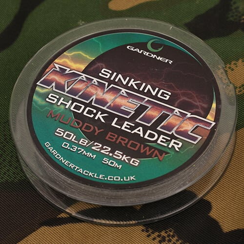 Pletená šnúra Gardner Kinetic Shock Leader 50m, 50lb (22,7kg) 0.37mm Pletená šnúra Gardner Kinetic Shock Leader 50m, 50lb (22,7kg) 0.37mm