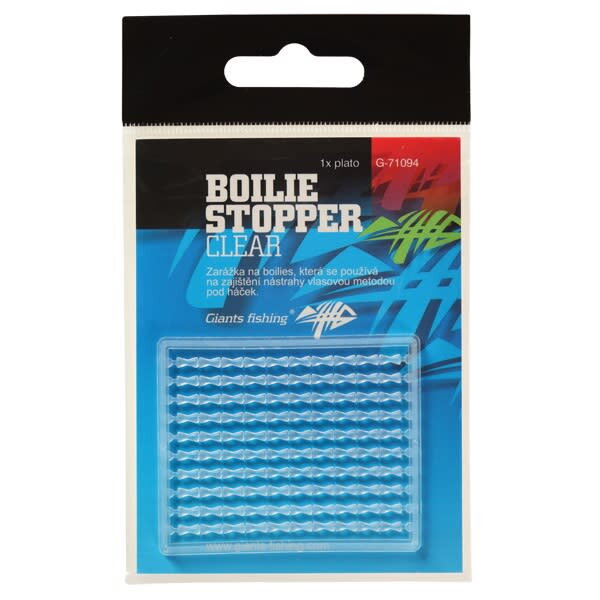 Giants Fishing Zarážky na boilie Boilie Stopper Clear, 1 bal. Giants Fishing Zarážky na boilie Boilie Stopper Clear, 1 bal.